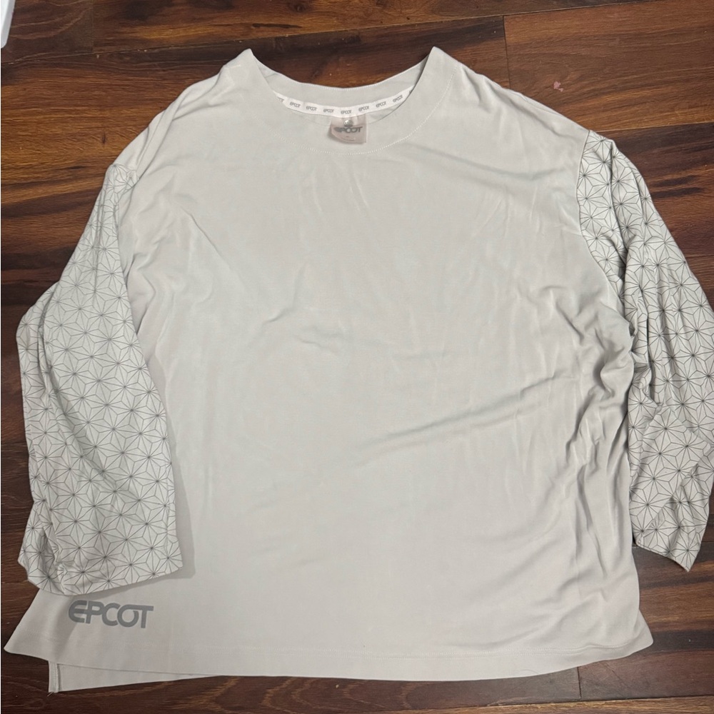 Epcot ball 3/4 sleeve shirt